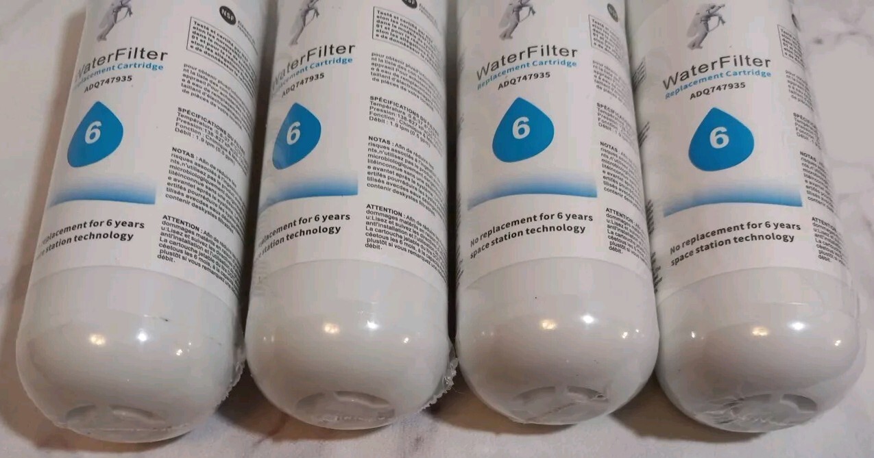 Unbranded Replacement Refrigerator Water Filters ADQ747935 Lot Of 4 Without…