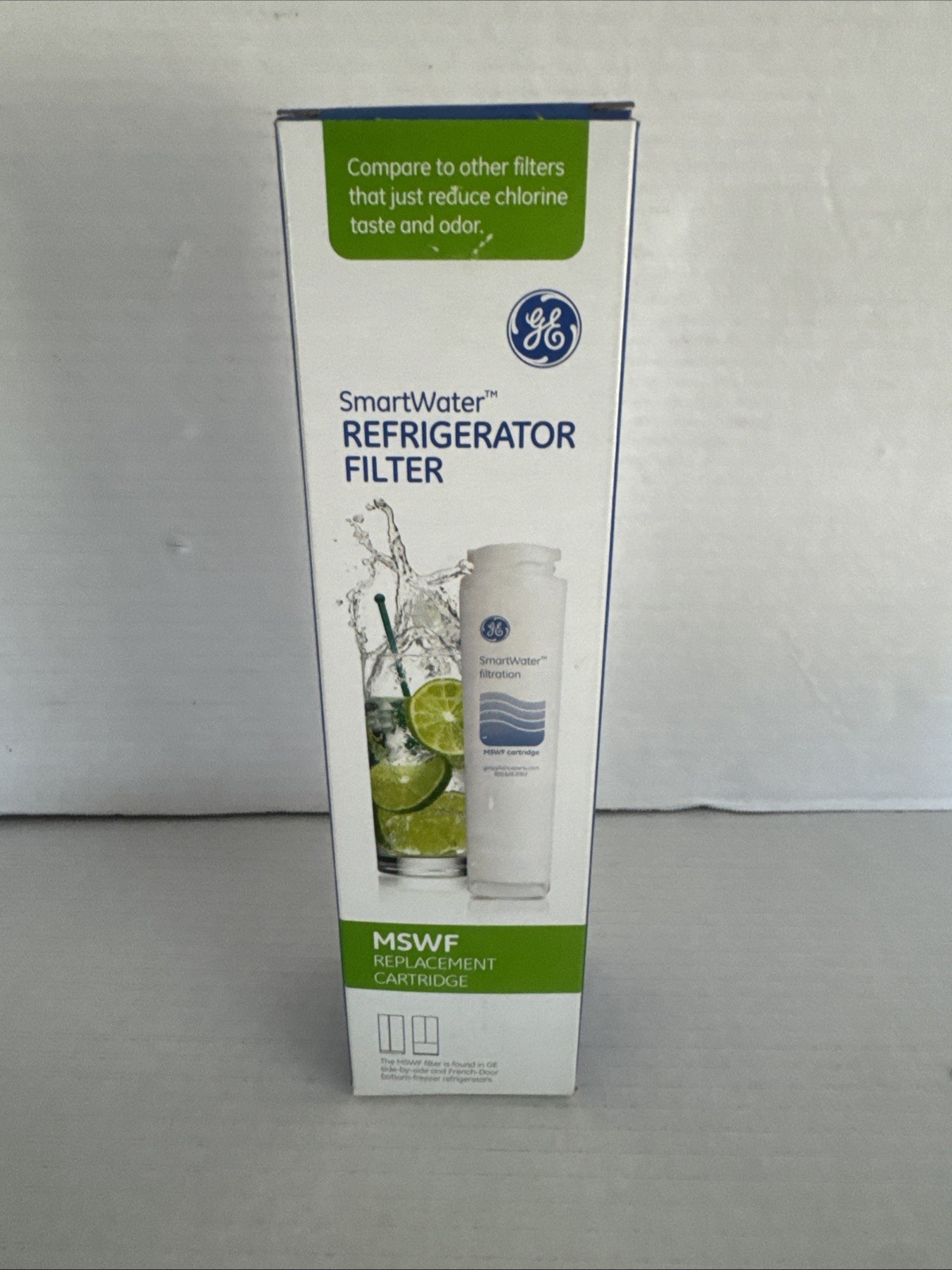 1 Pack GE SmartWater MSWF Refrigerator Replacement Cartridge Water Filter new