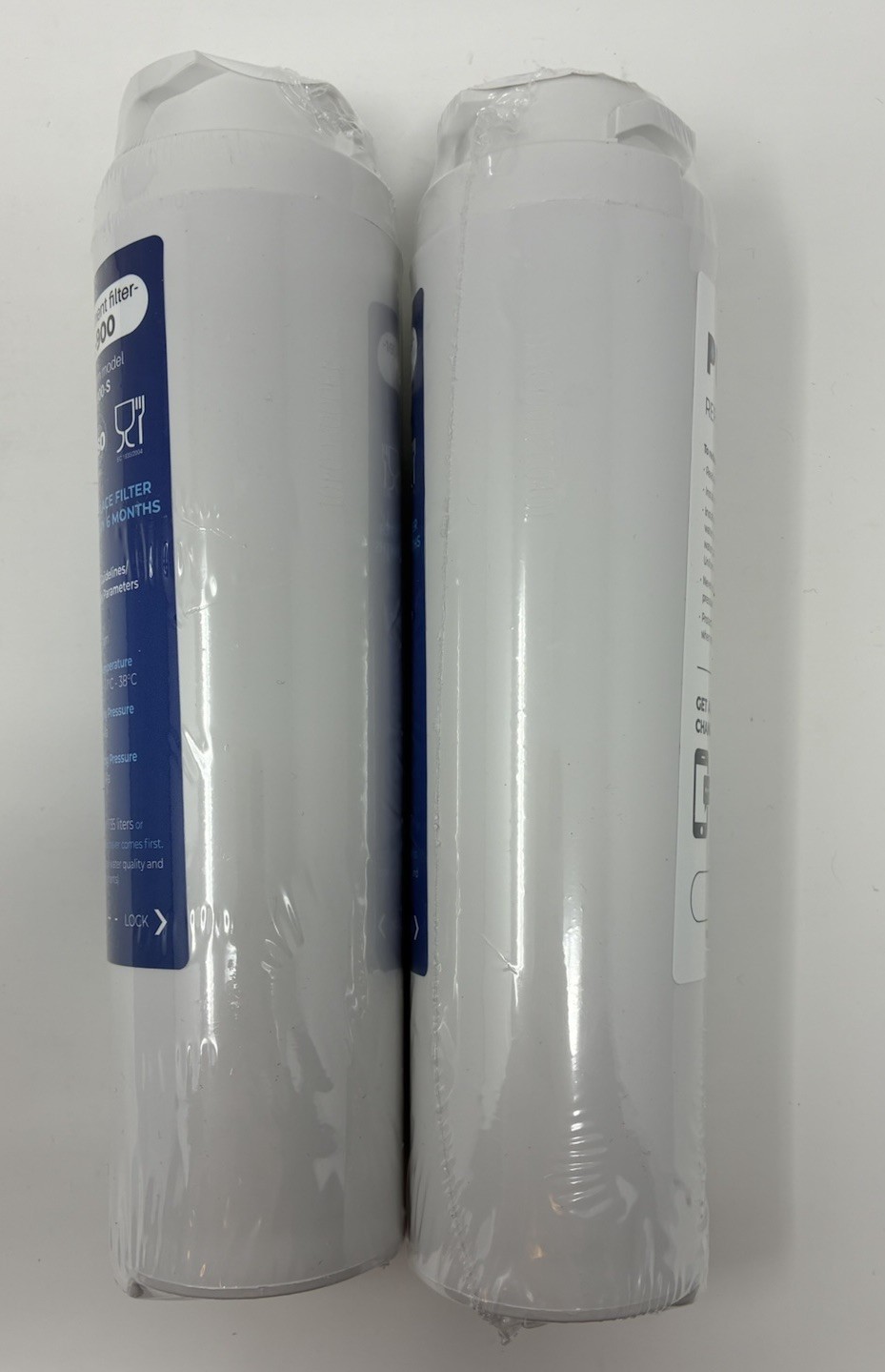 2 PureLine Refrigerator Water Filter PL-900 for System PL-900-S Replaces GE MSWF