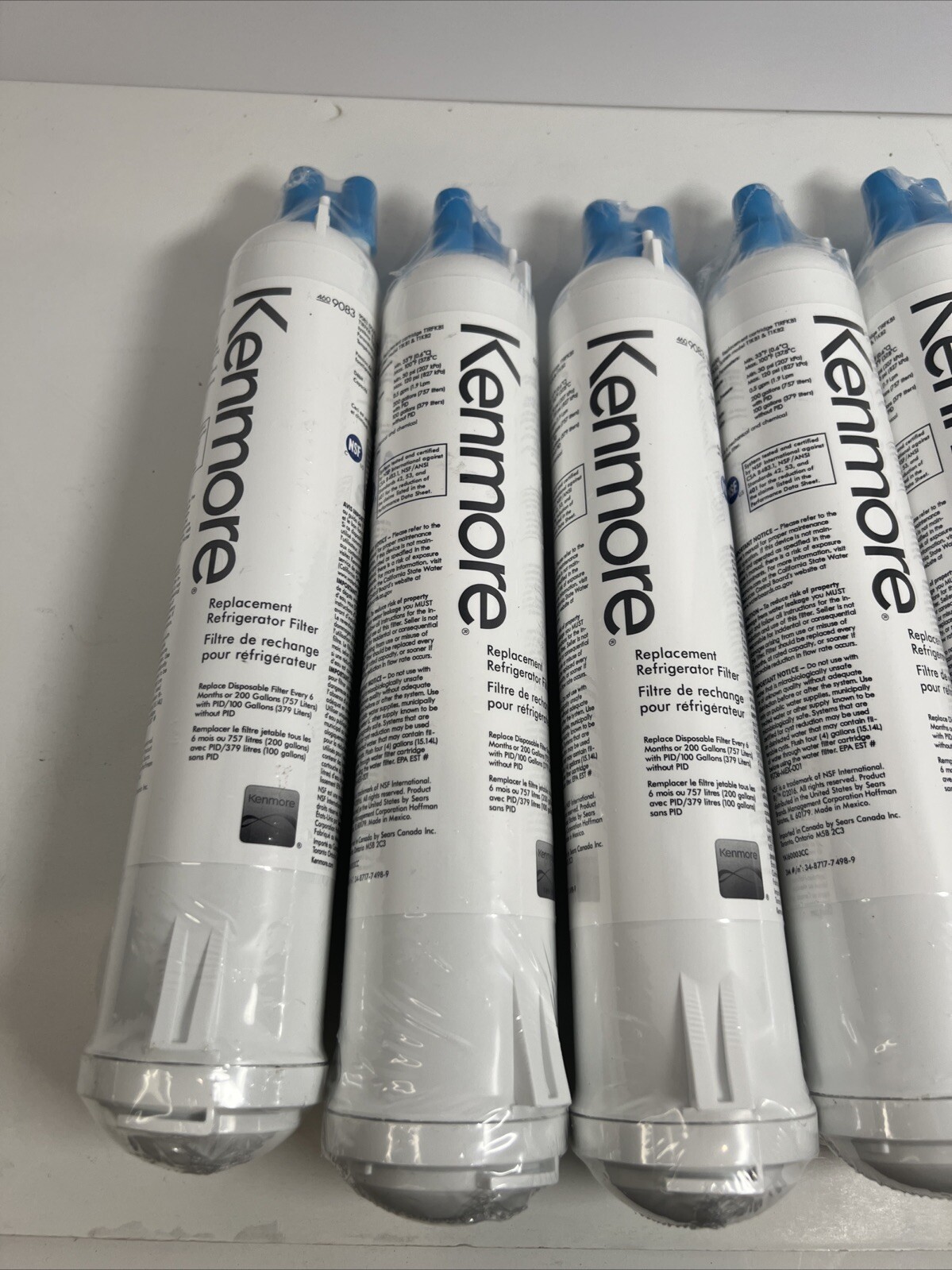 Lot Of 6 Kenmore 46-9083 Replacement Refrigerator Water Filter