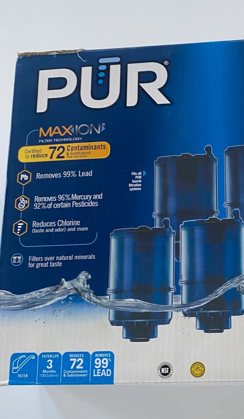 Lot of 3 PUR Ultimate Gold 3-Stage Faucet Mount Water Filter RF-9999 New