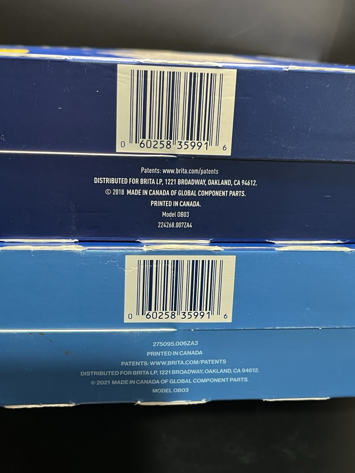 Open Box 17 Count Brita Water Filters #987554