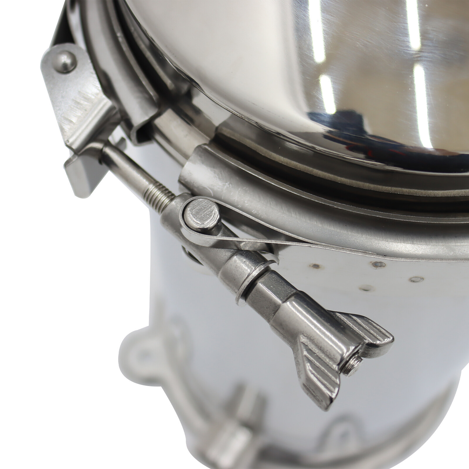 10» PP Cotton Water Filter Stainless Steel DN25 1» Inlet 3-4ton/h Flow Clamp