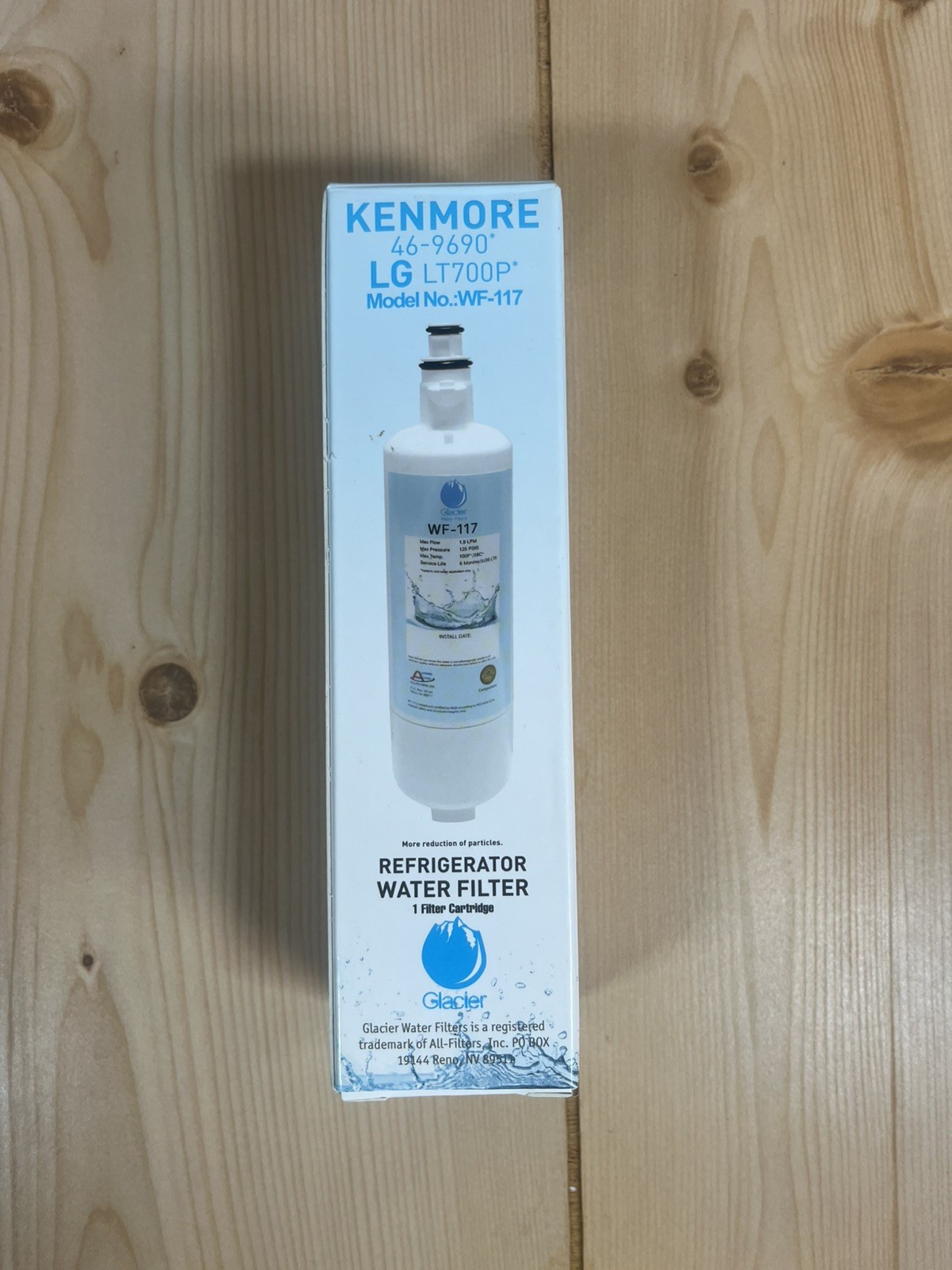 New Kenmore 46-9082 Model # WF117 Replacement Refrigerator Water Filter