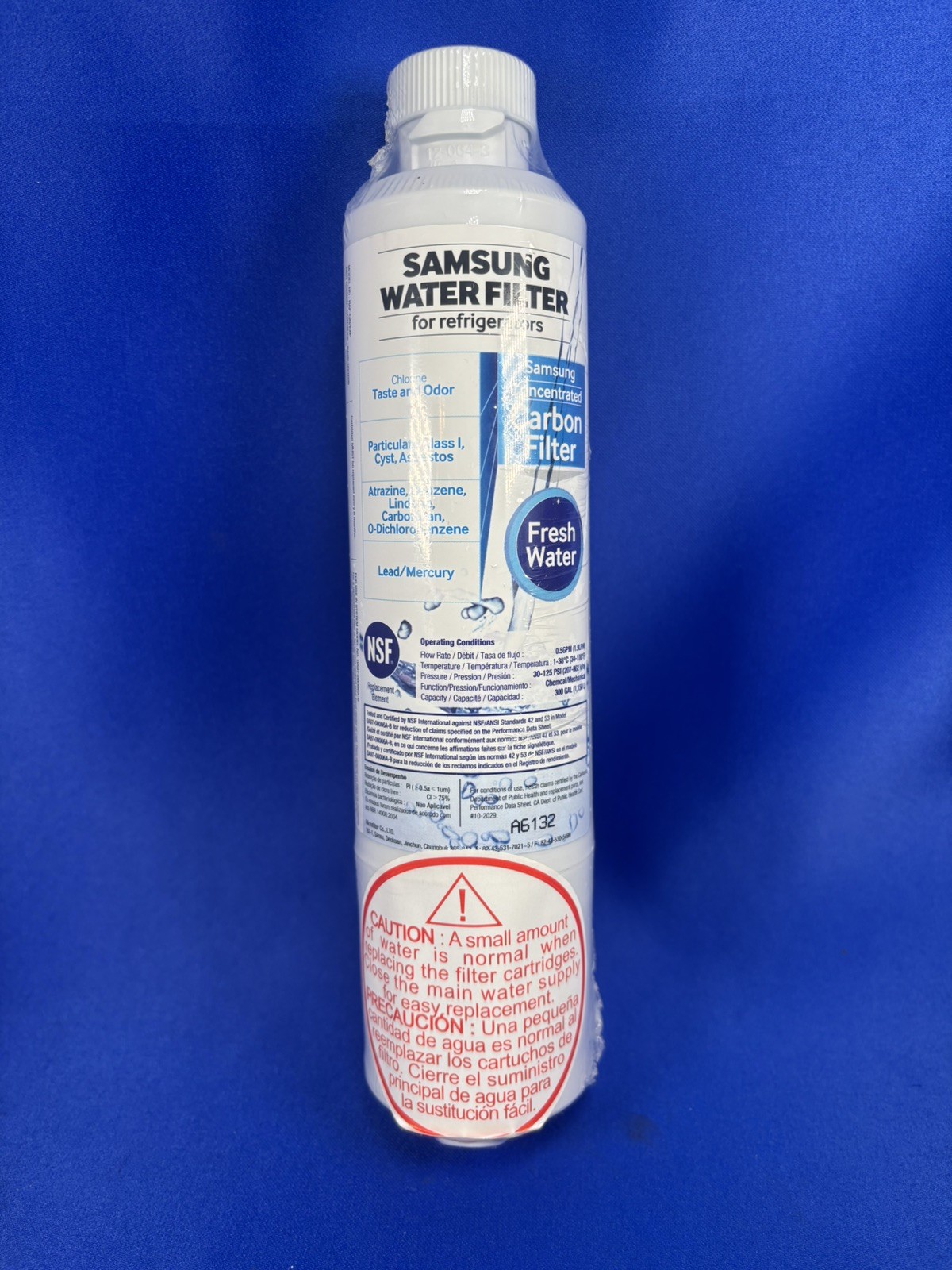FR SH • Samsung DA29-00020B HAF-CIN/EXP Refrigerator Water Filter Genuine Carbon