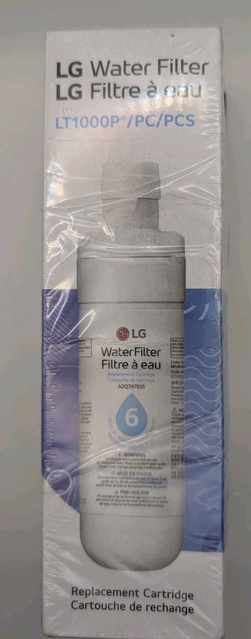 Replacement Water Filters For LG LT1000P/PC/PCS New Lot Of 2 Boxes