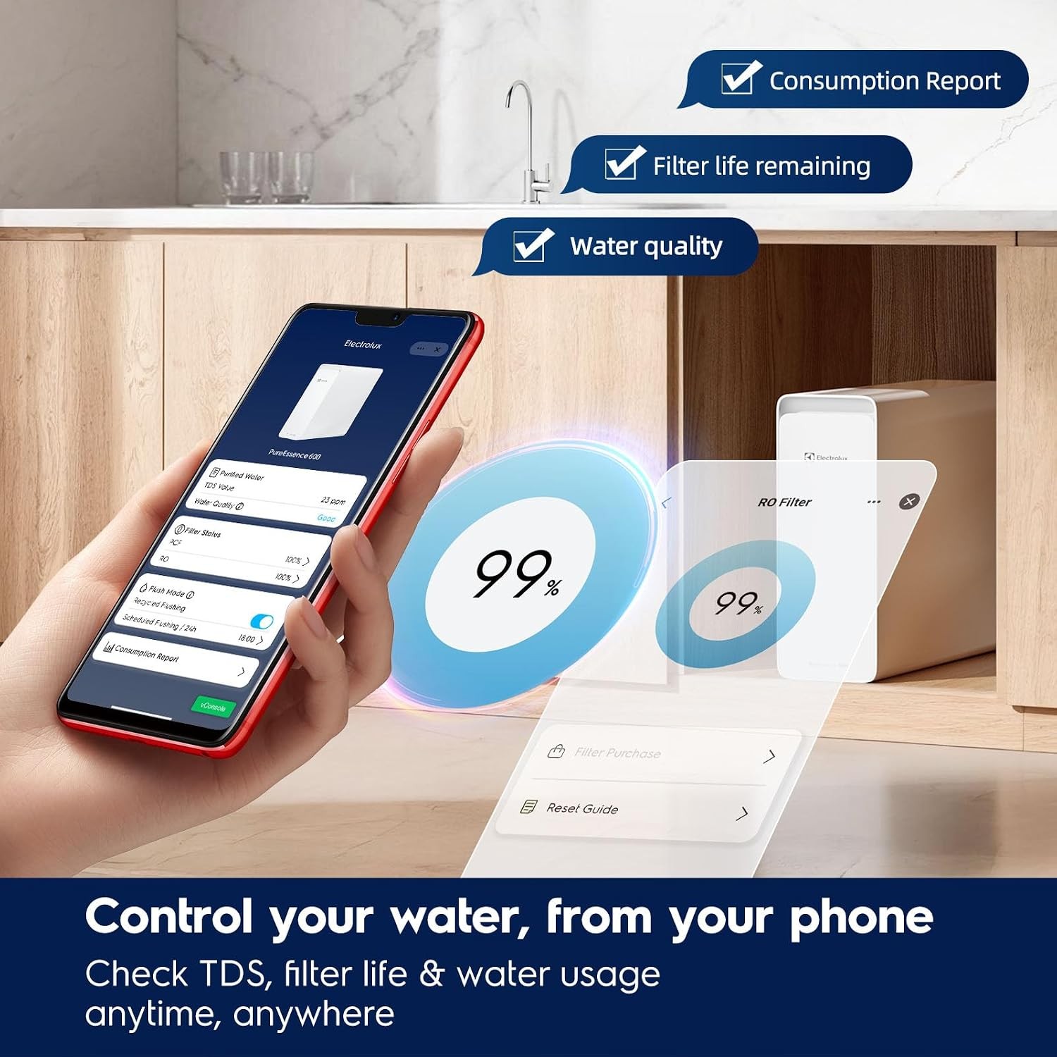 WiFi 600GPD Tankless Reverse Osmosis System 10-Stage -Certified Refurbished !