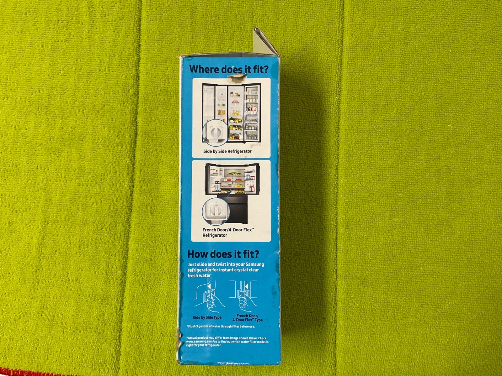 Genuine Samsung DA97-17376B HAF-QIN/EXP REFRIGERATOR Water Filter US