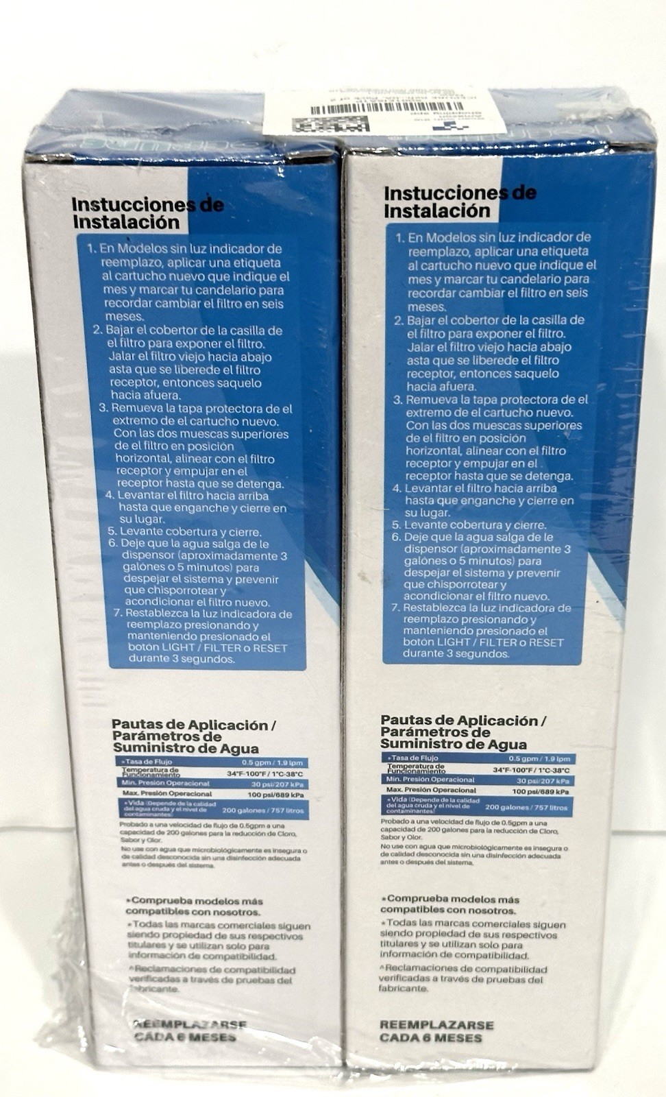 IcePure RWF1200A Replacement Water Filter (2 Pack) NEW Open Box *Ships Free*