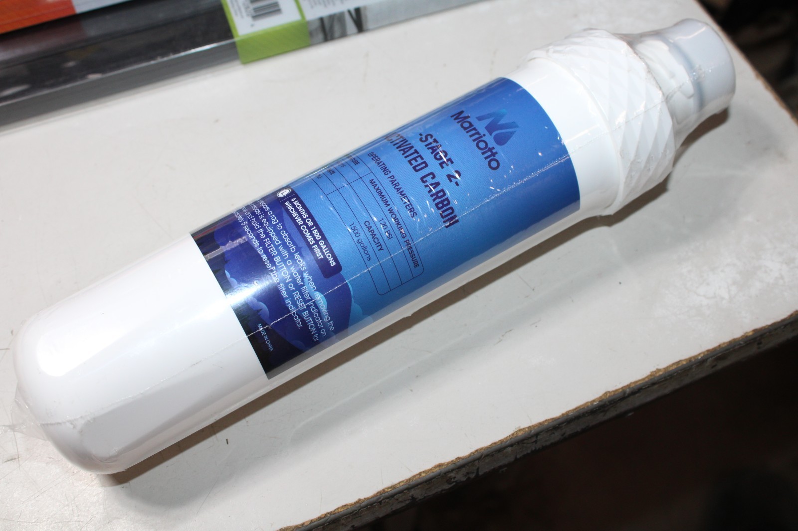 Marriotto Stage 2 Activated Carbon Filter Sealed
