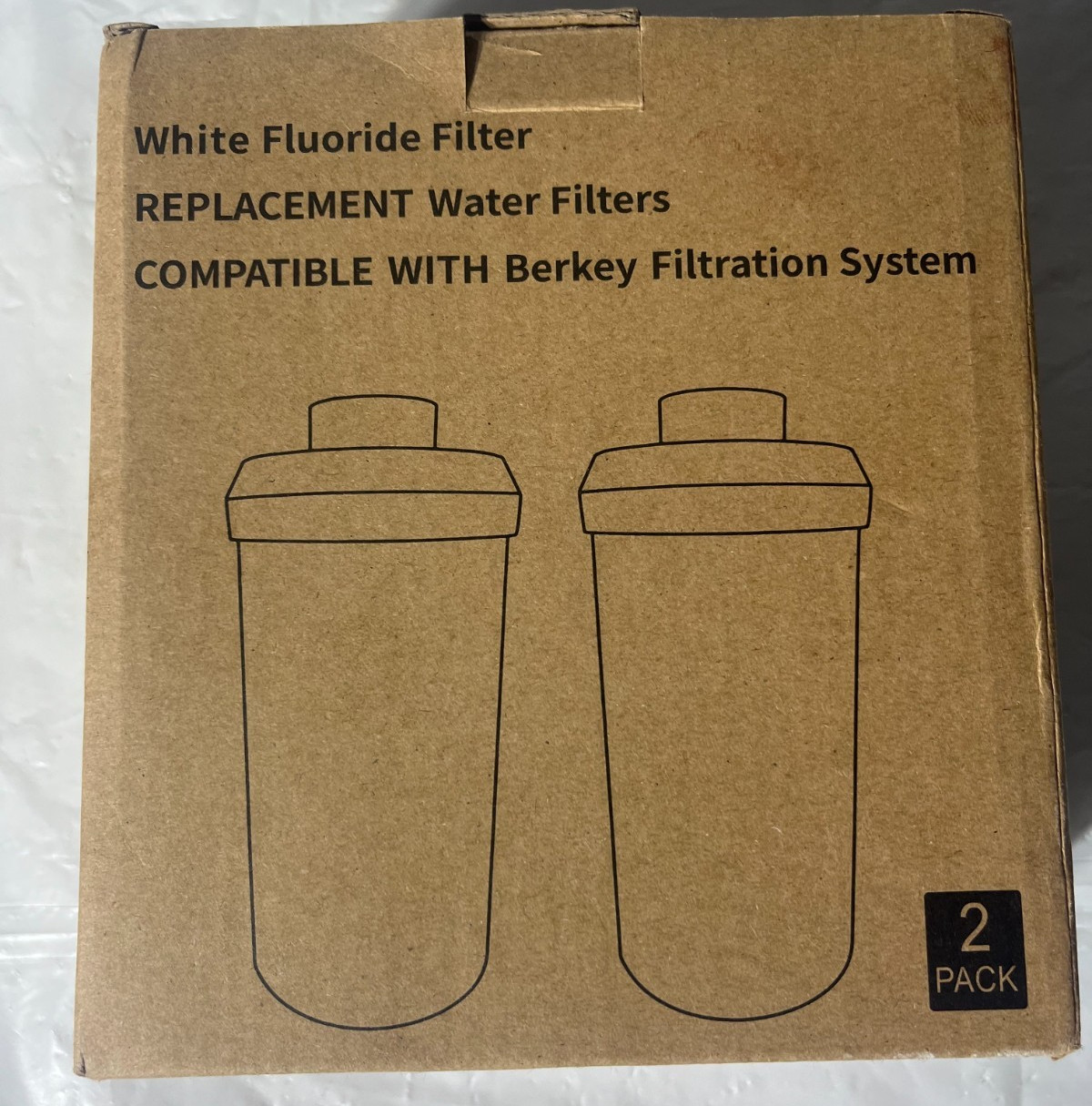Flow K5366 Fluoride Water Filters for Berkey Systems Open Sealed Box