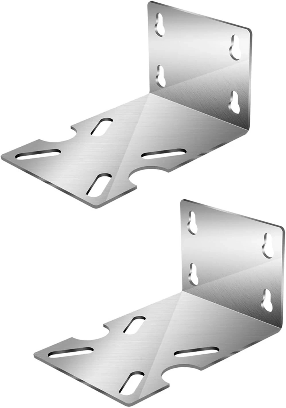 2PCS Stainless steel 10″ and 20″ Water Filter Housing bracket，Water Filter Ho…
