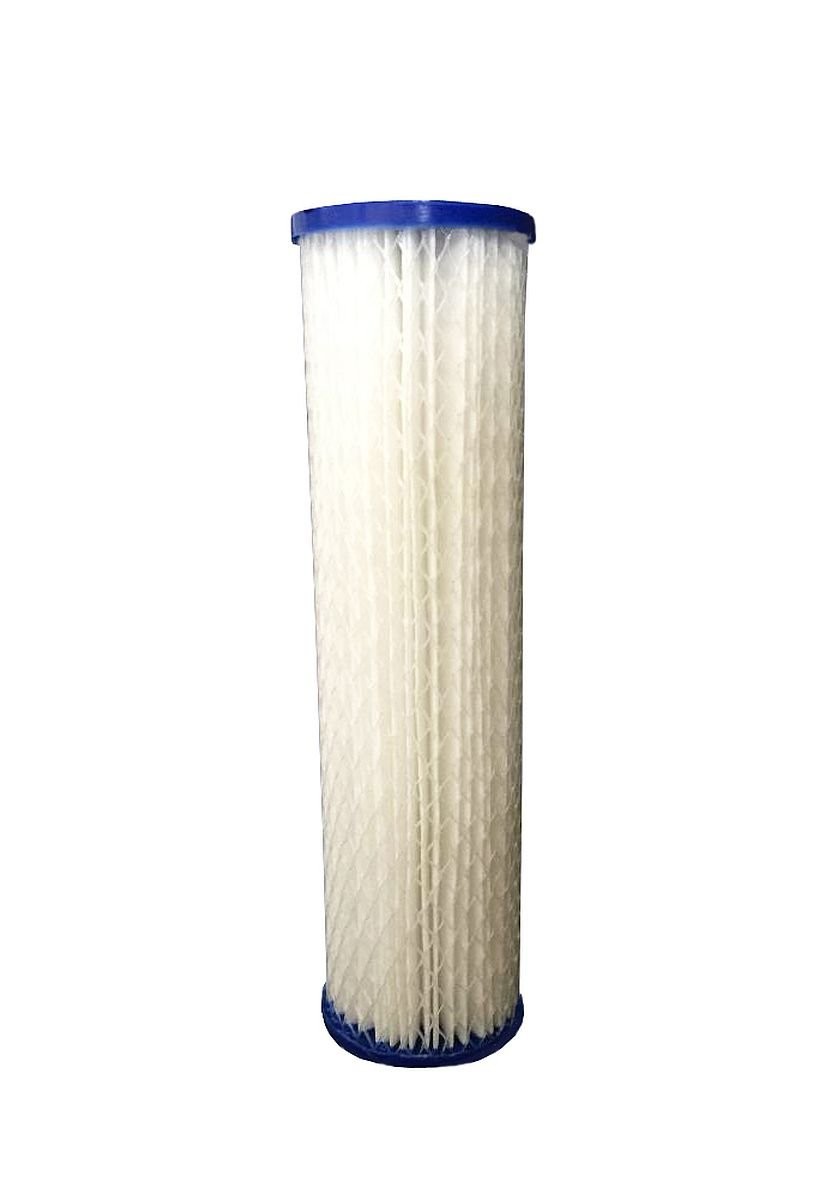WF-PE1020 2.5-inch x 9-3/4-inch Pleated Sediment Water Filter Cartridge, fits…