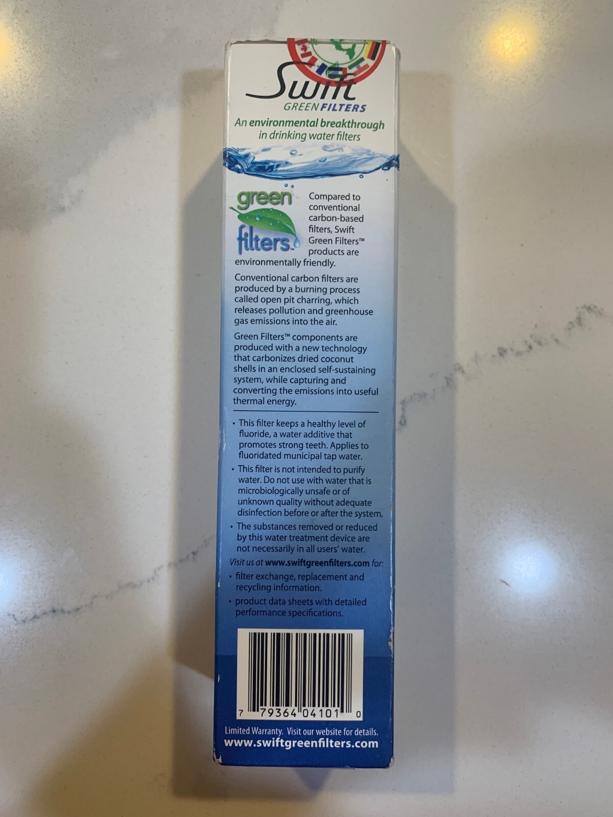 Swift Green Filters Refrigerator Replacement Water Filters SGF-PA07 White