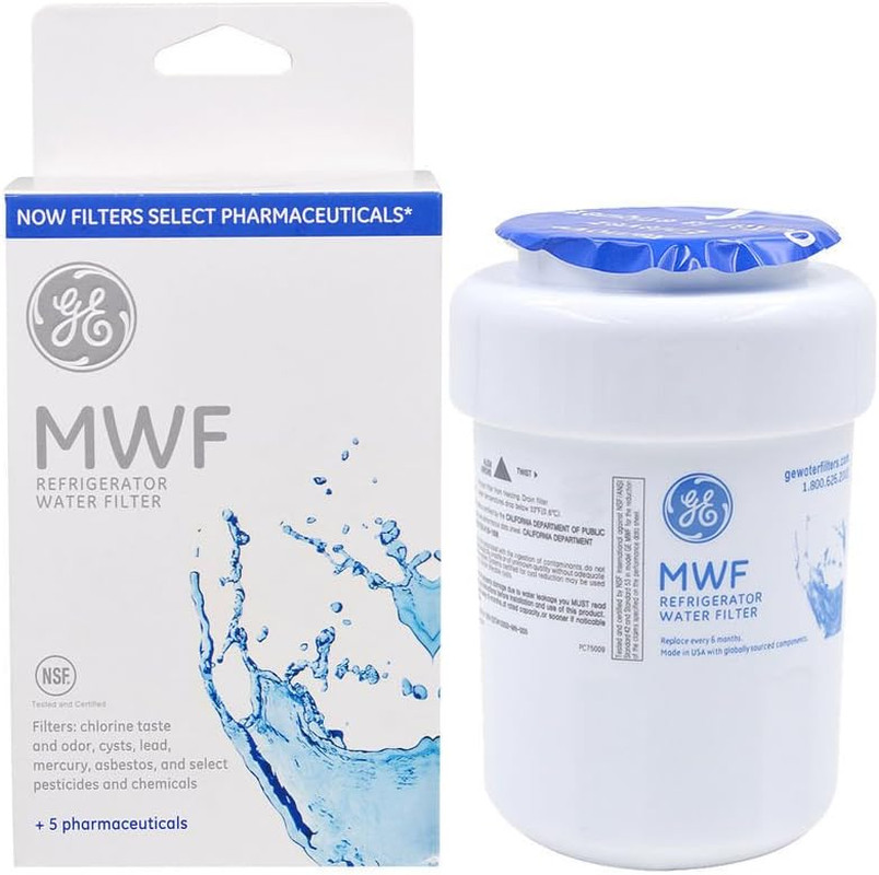 MWF Refrirator Water Filter Replacement for MWF, MWFA, MWFP, GWF, GWFA, Kenmore