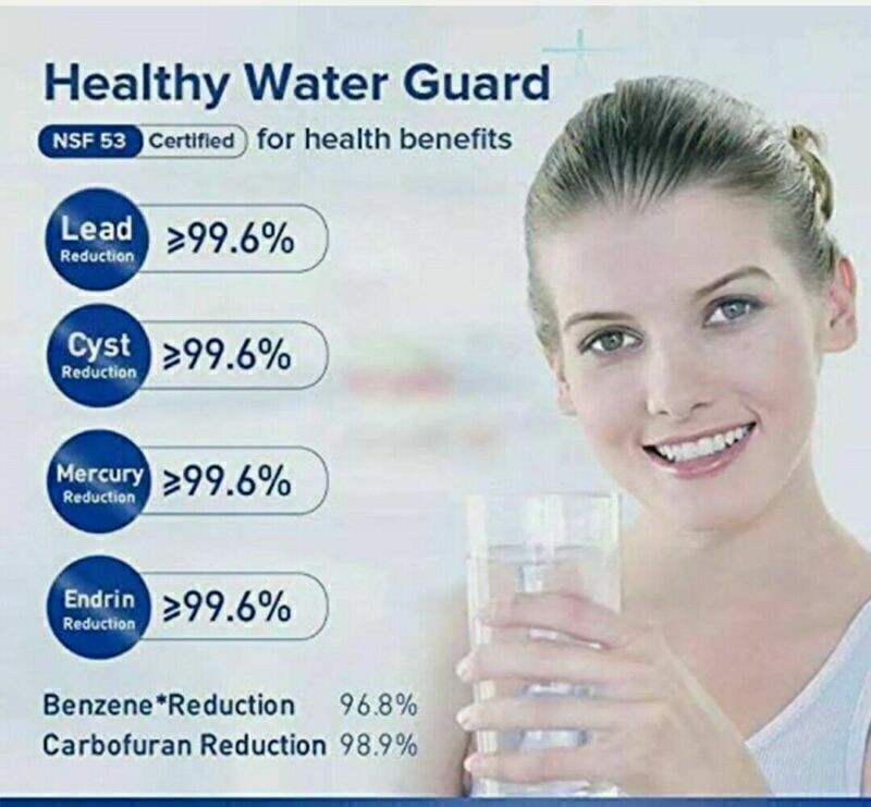 4 PACK New Genuine GE MWF MWFP GWF 46-9991 Smartwater Fridge Water Filter,US