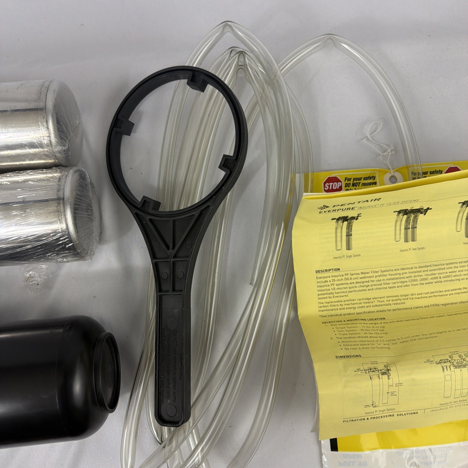 Pentair Everpure Insurice Twin PF-i2000² Commercial Ice Water Filter System NEW