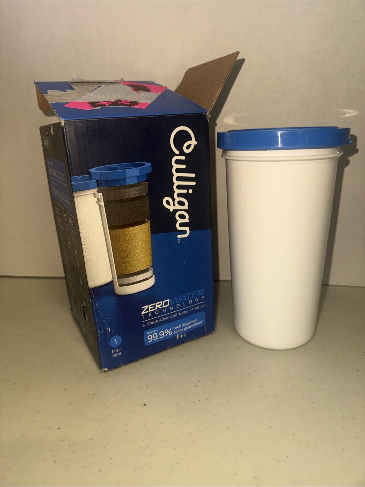 Culligan ZeroWater Technology replacement water pitcher 5-stage filter ZEROF01