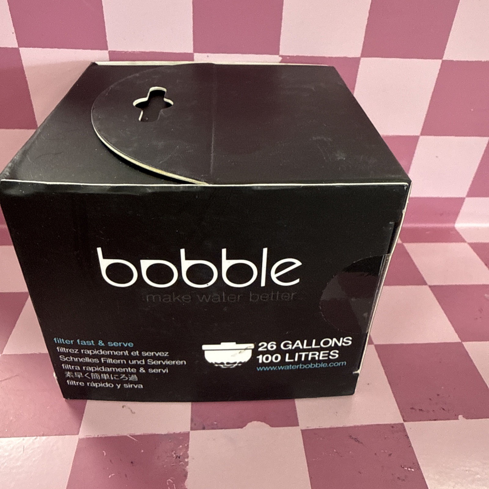 Bobble Jug Replacement Filter NIB Quick Ship! 100 Liters 26 Gallons 💦 NEW💦