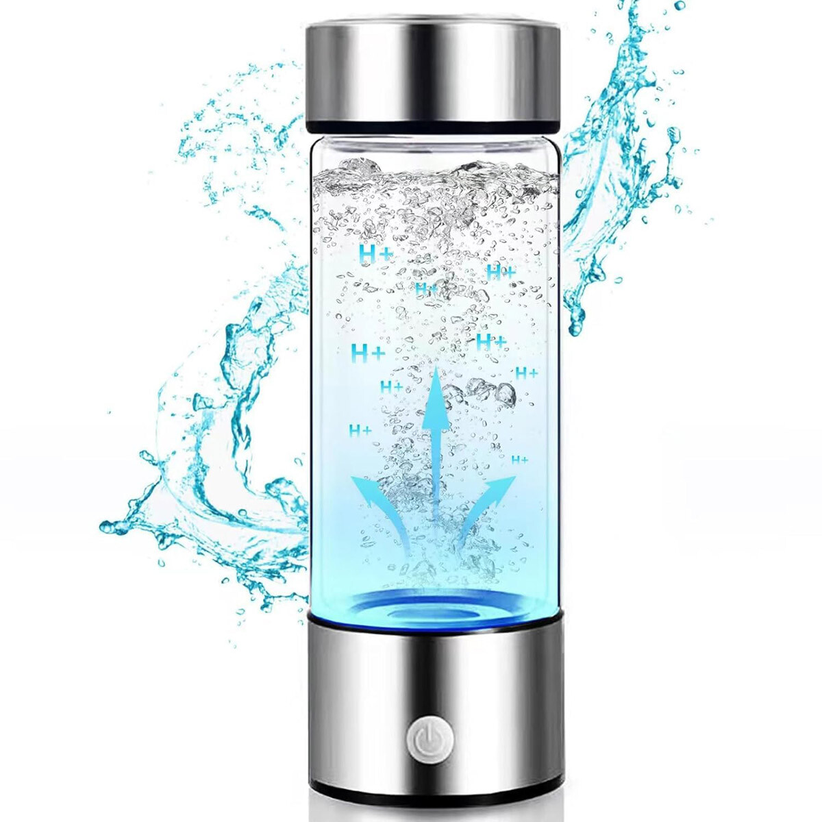 Hydrogen Rich Generator Water Cup Alkaline Ionizer Maker Bottle Anti-Oxidation