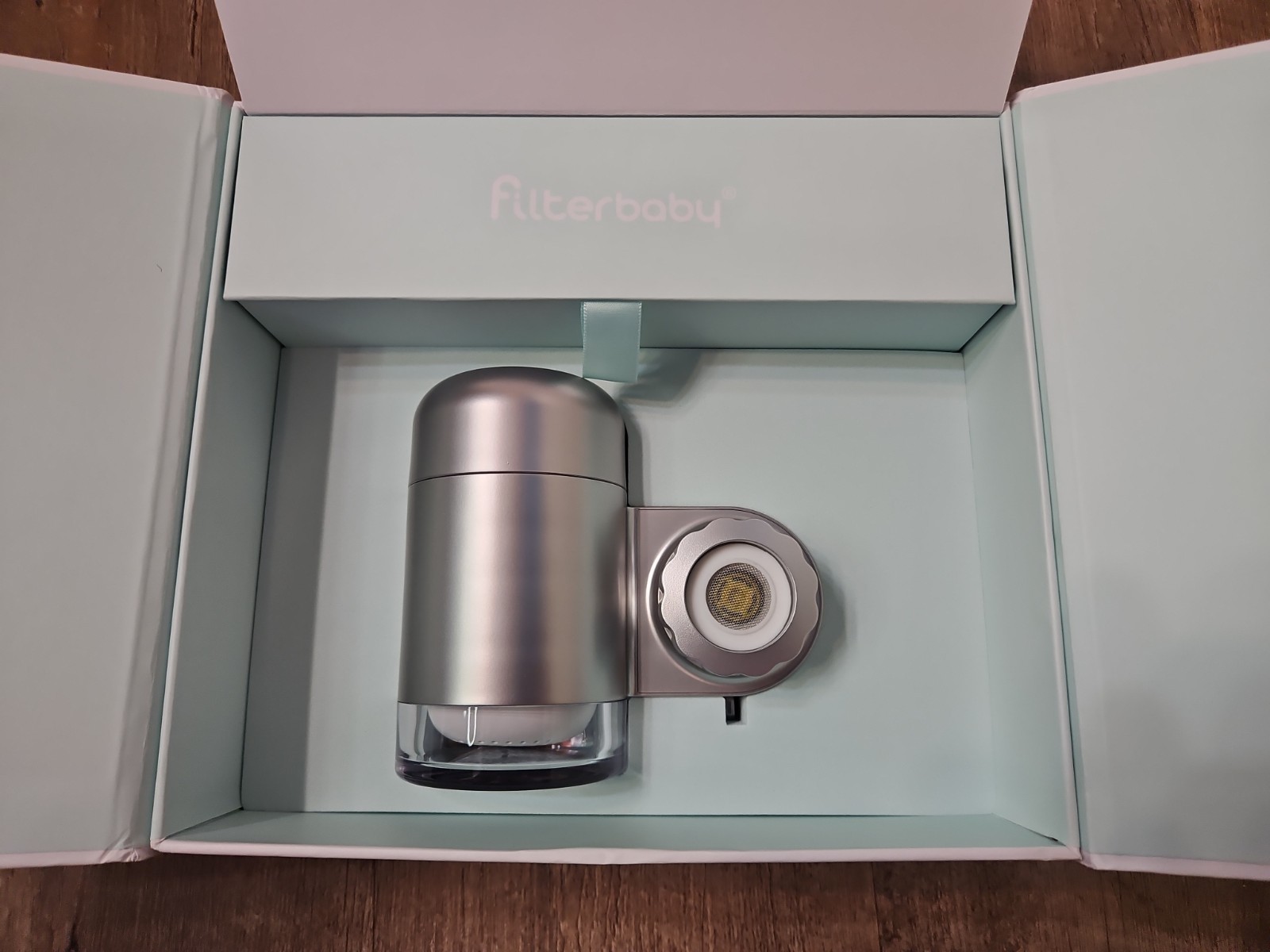 Filterbaby Skincare Filter 2.0 Faucet in Silver NOB New!! Open Box