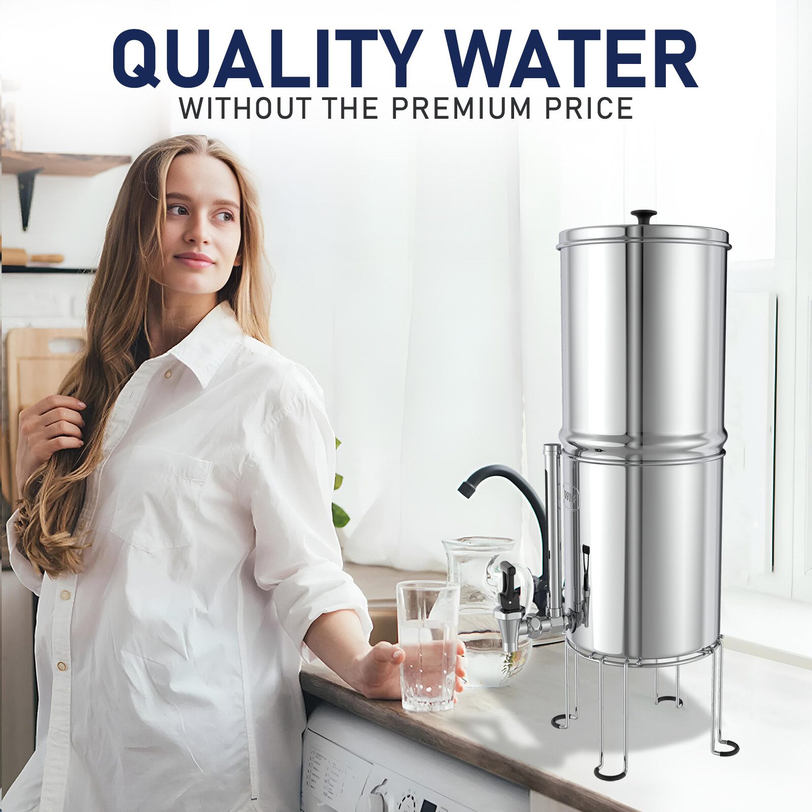 USWF Replacement for Berkey PF-2 Fluoride Filters (2-Pack)