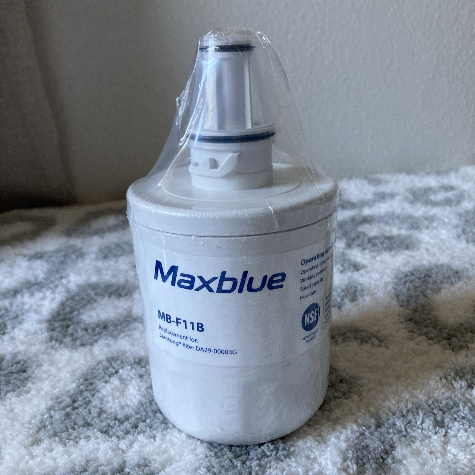 New Sealed MaxBlue MB-F11B Replacement For Samsung DA29-00003G