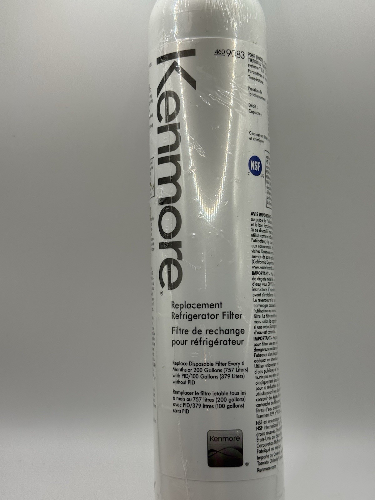 Kenmore 460-9083 Replacement Refrigerator Water Filter