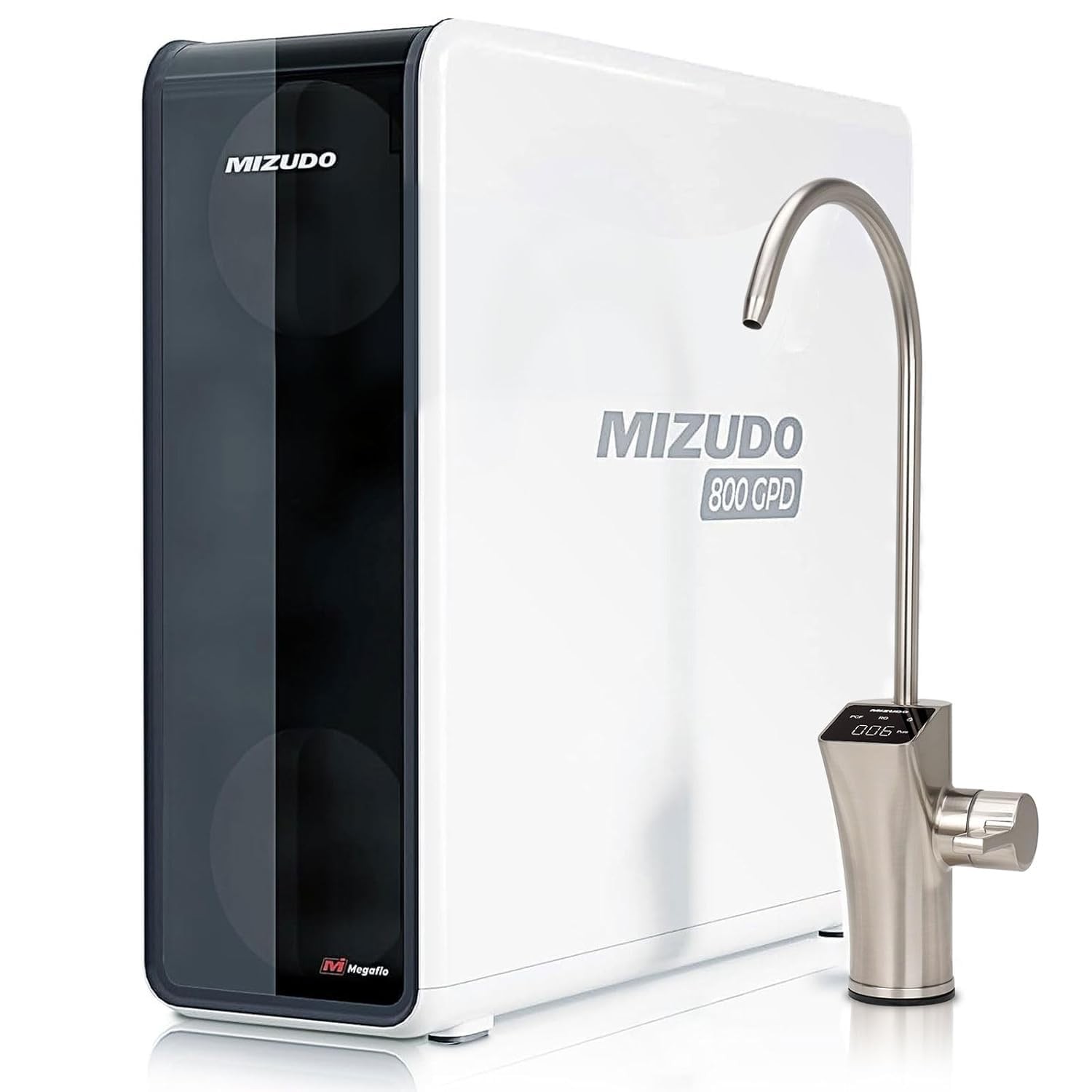 Used Tankless Reverse Osmosis RO Water Filter System,800GPD,9-Stage w/2 Filters