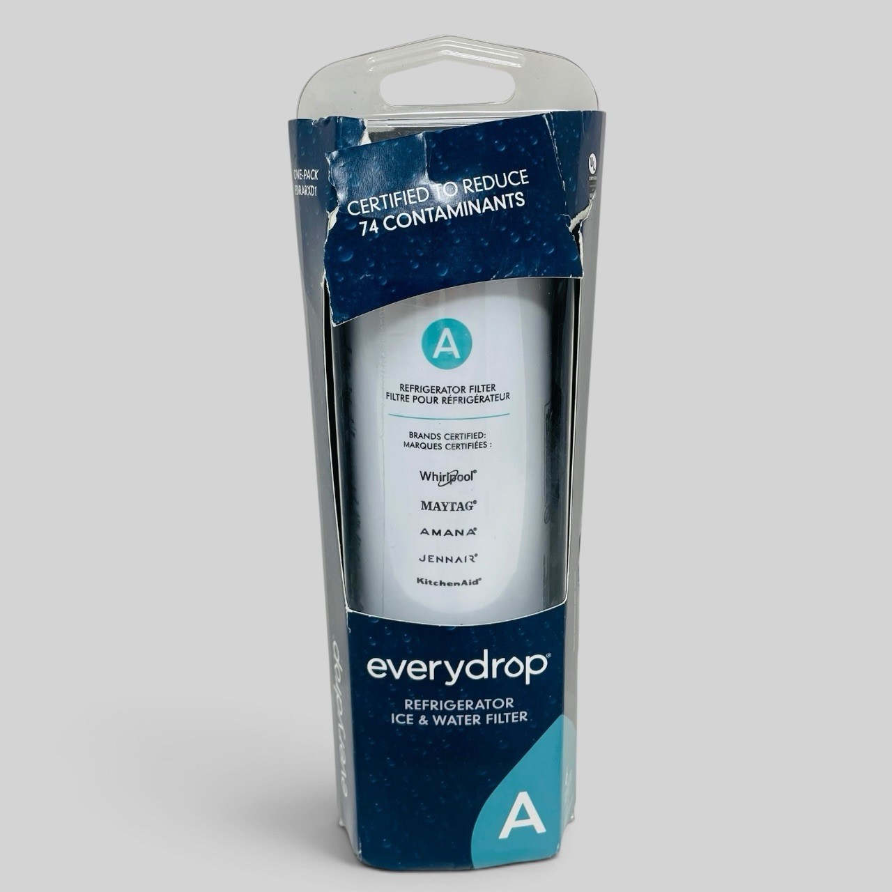 Everydrop A EDRARXD1 Ice Water Single Replacement Filter Whirlpool Maytag Amana