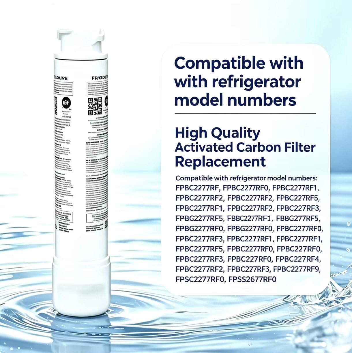 4 PACK NEW Frigidaire EPTWFU01 Pure Source Ultra II Refrigerator Water Filter US