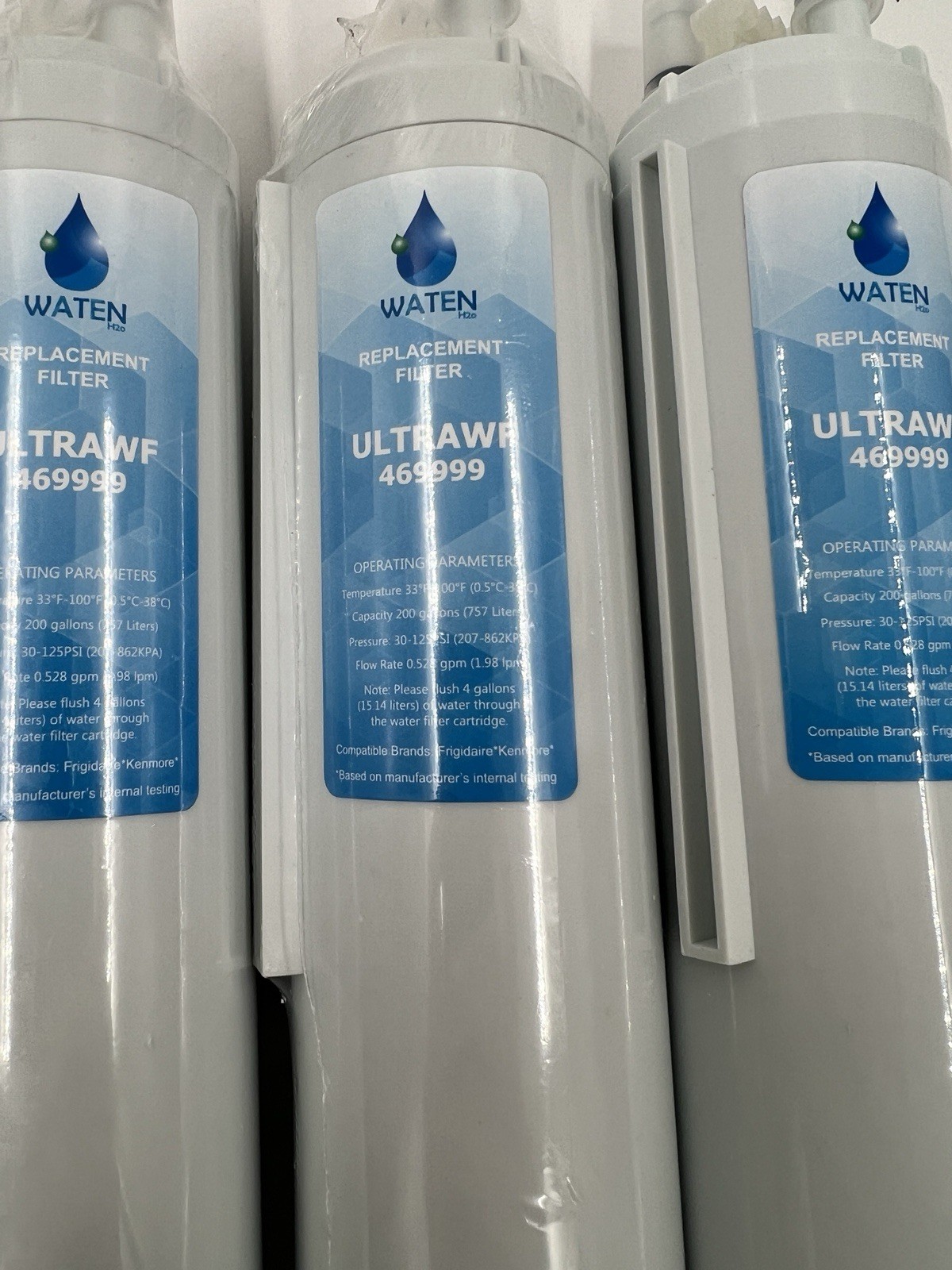 Waten H20 Replacement Water Filters ULTRAWF 469999 – Lot Of 3