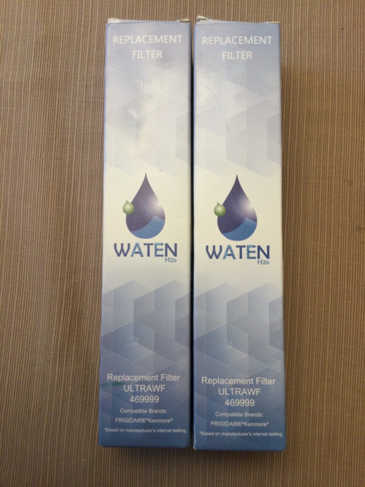 NEW 2 Pack Waten H20 Replacement Water Filter ULTRAWF 469999 Frigidaire Kenmore