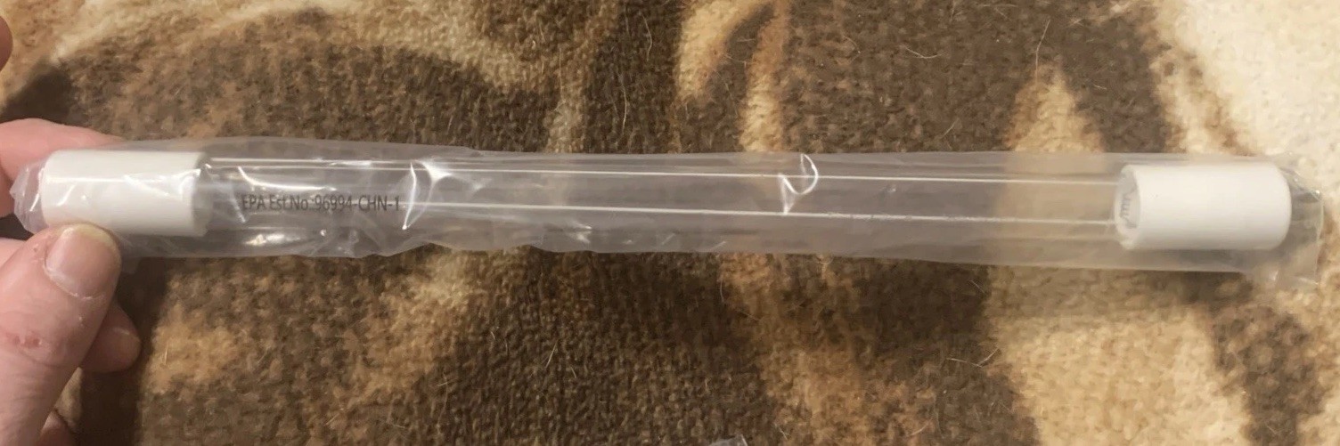 Ultraviolet Bulb UV Light – 10” UV-C Bulb – for Under Sink and Reverse Osmosis