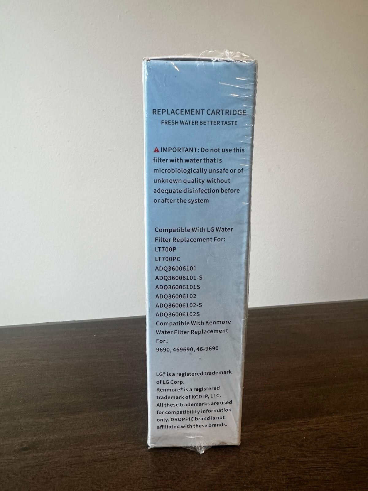 LG LT700P Water Filter Cartridge Replacement