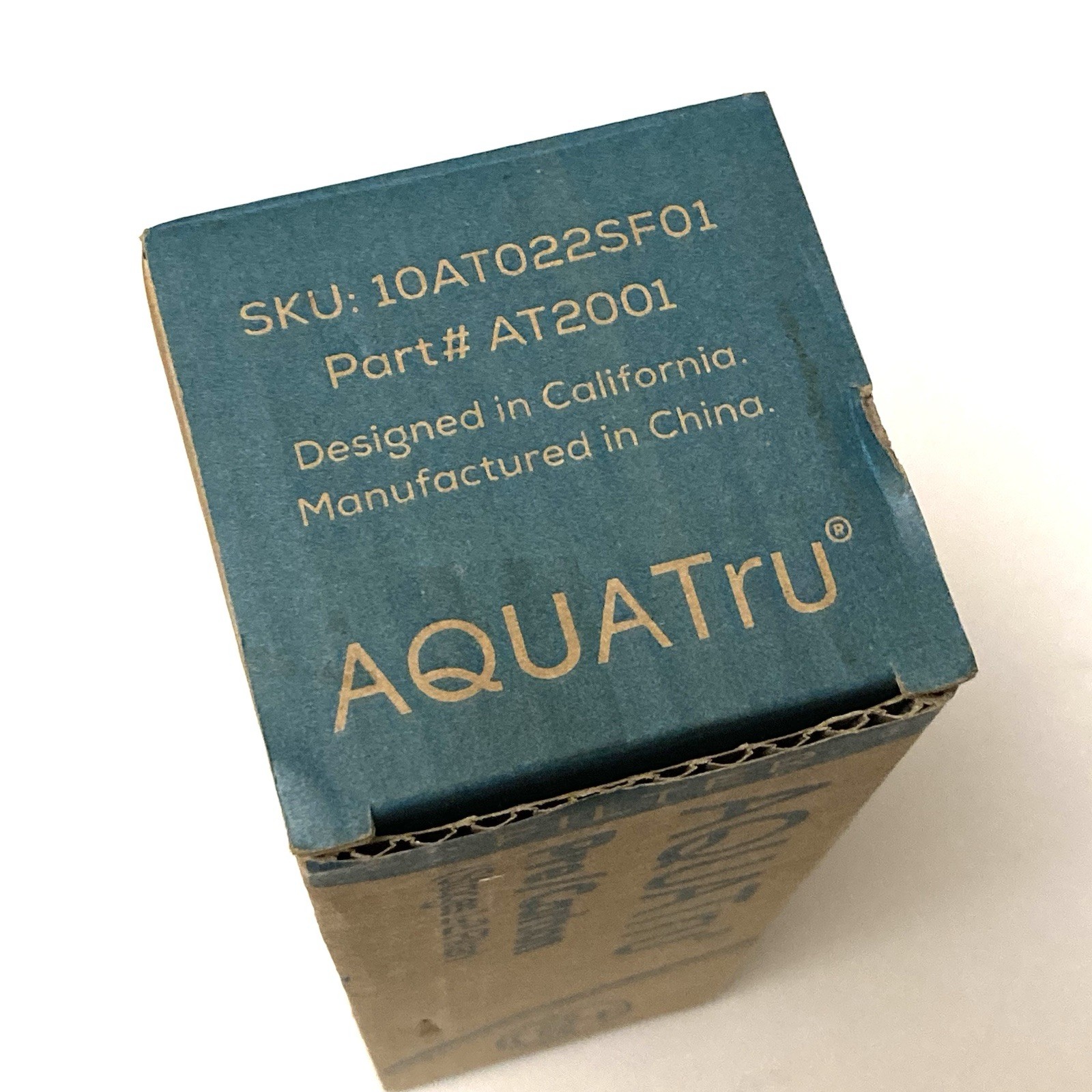NEW AquaTru Pre Carbon Water Filter Stages 1-2 Filter Part # AT2001 Yellow