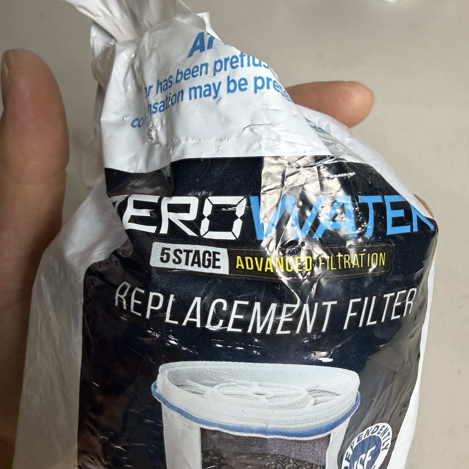 3 PACK ZeroWater 5 Stage Advanced Filtration Replacement Water Filters ZR-006