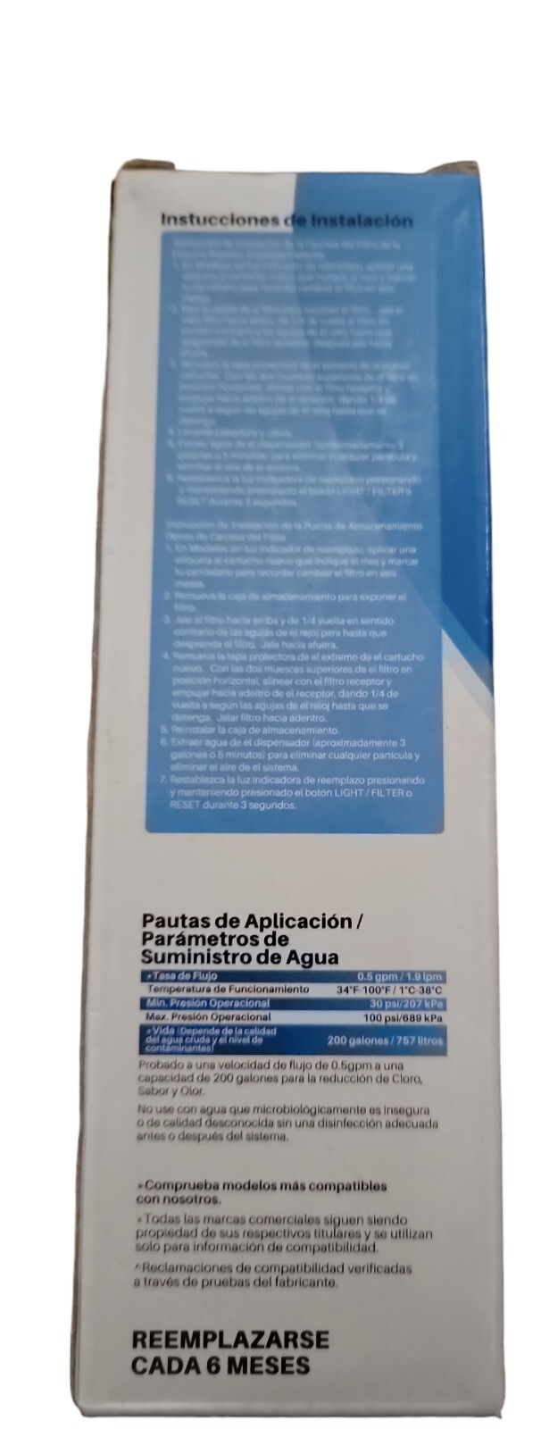 Ice Pure RWF4700AC Refrigerator Water Filter Replacement