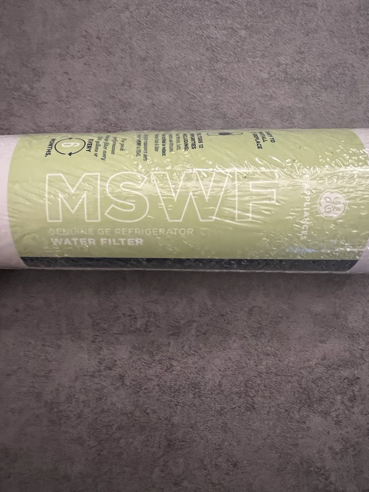 GE Appliances MSWF Genuine Water Refrigerator Filter Cartridge – New Without Box
