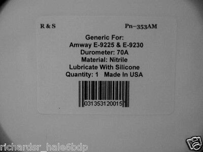 Amway O-ring for E-9225 & E-9230 Water System / R&S 353AM / see note for E-9230