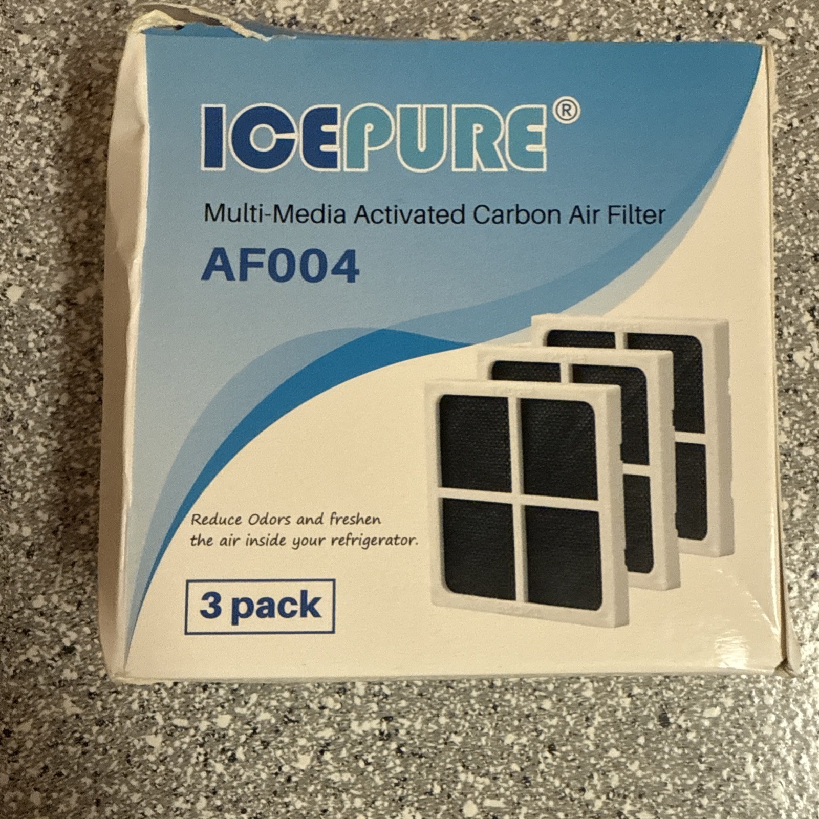ICEPURE RWF4700AC Replacement Water Filters With Air Filter 2 pack New, #42