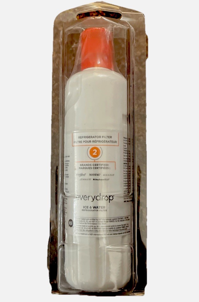 EveryDrop #2 Ice & Water Refrigerator Filter. White New.