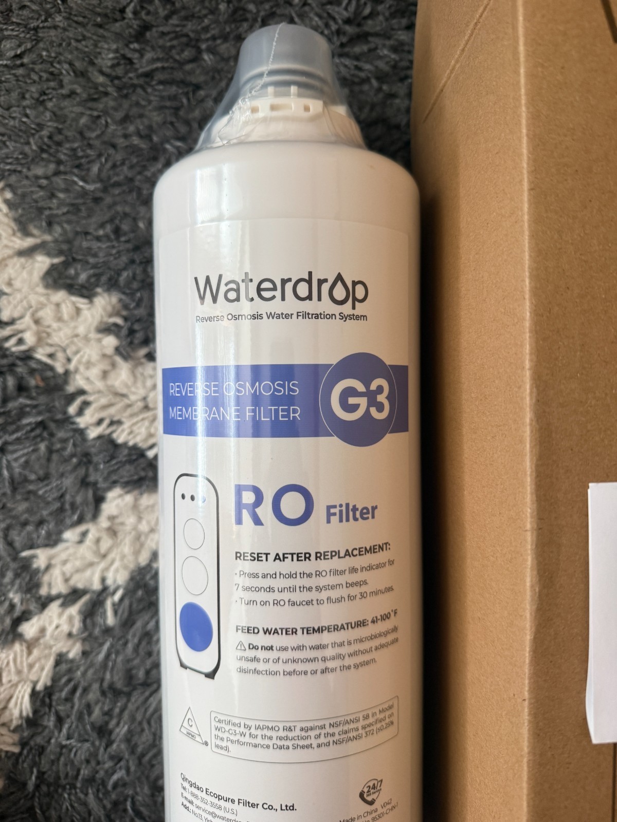 Waterdrop WD-G3-RO Reverse Osmosis Membrane Filter