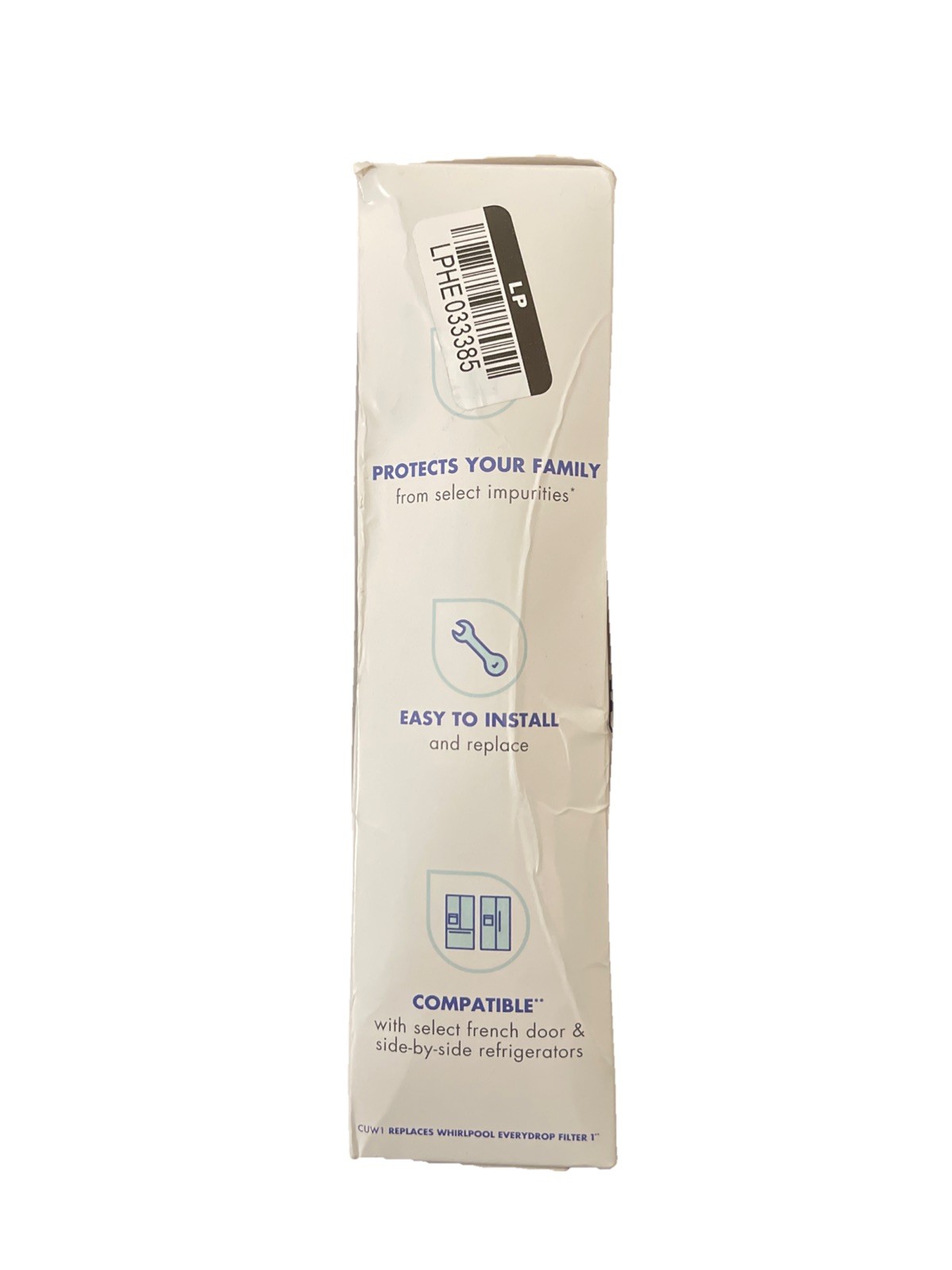 Culligan Refrigerator Water Filter CUW1. Replaces Whirlpool Everydrop Filter 1