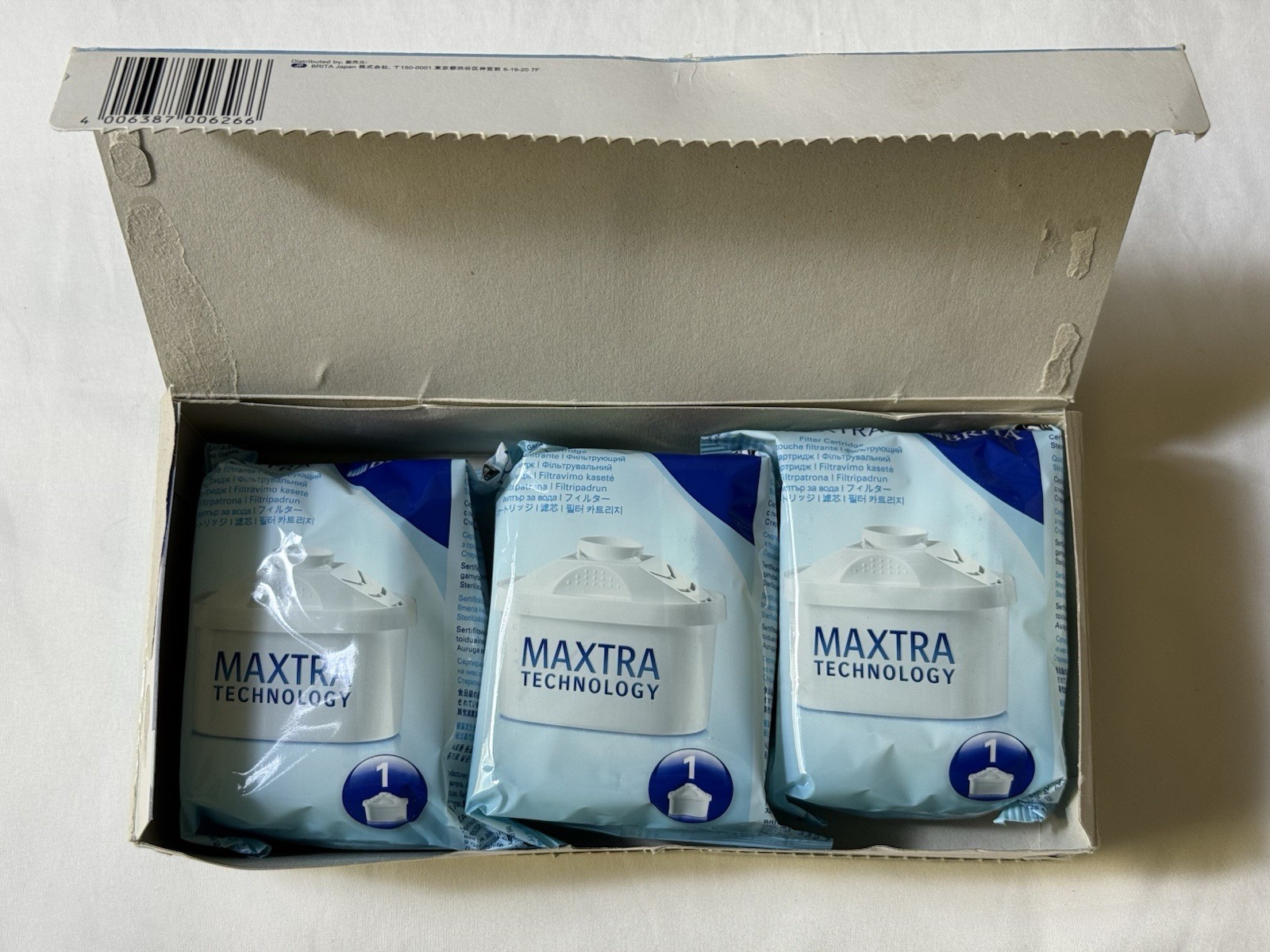 BRITA MAXTRA+ Water Filter Pitcher Cartridges Pack Of 3