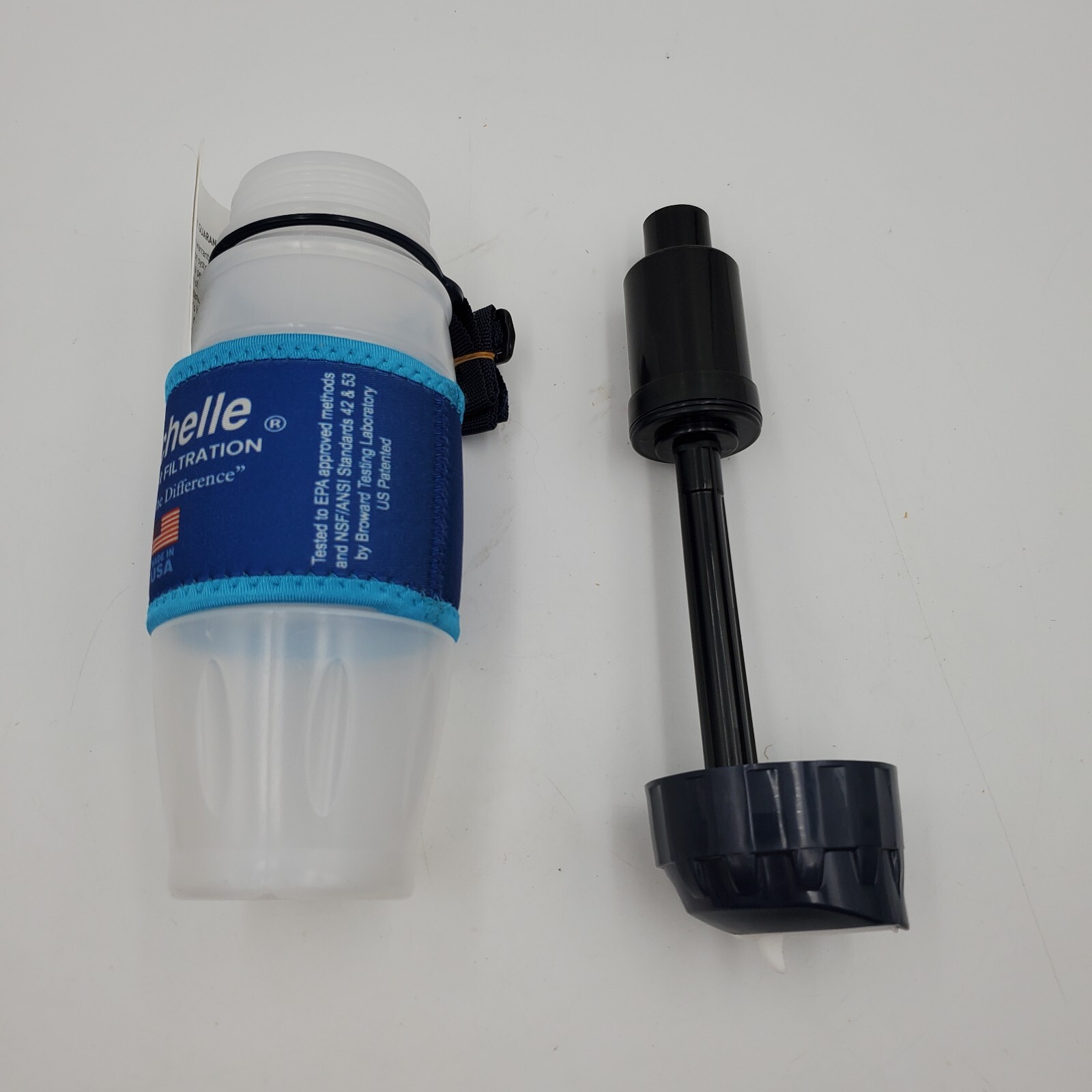 Seychelle 28 oz Flip Top Water Bottle – Filters Virus Bacteria & Radiation