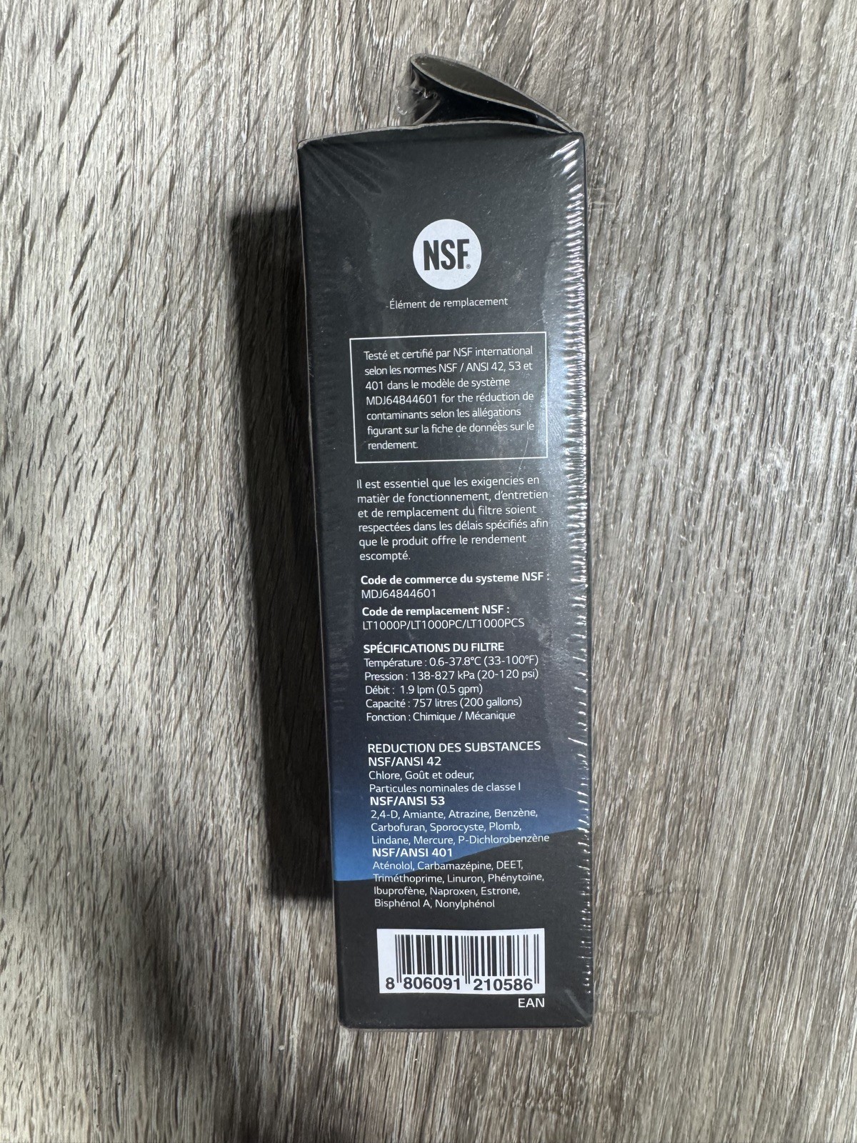 LG LT1000P 6Month / 200Gal Capacity Replacement Refrigerator Water Filter…