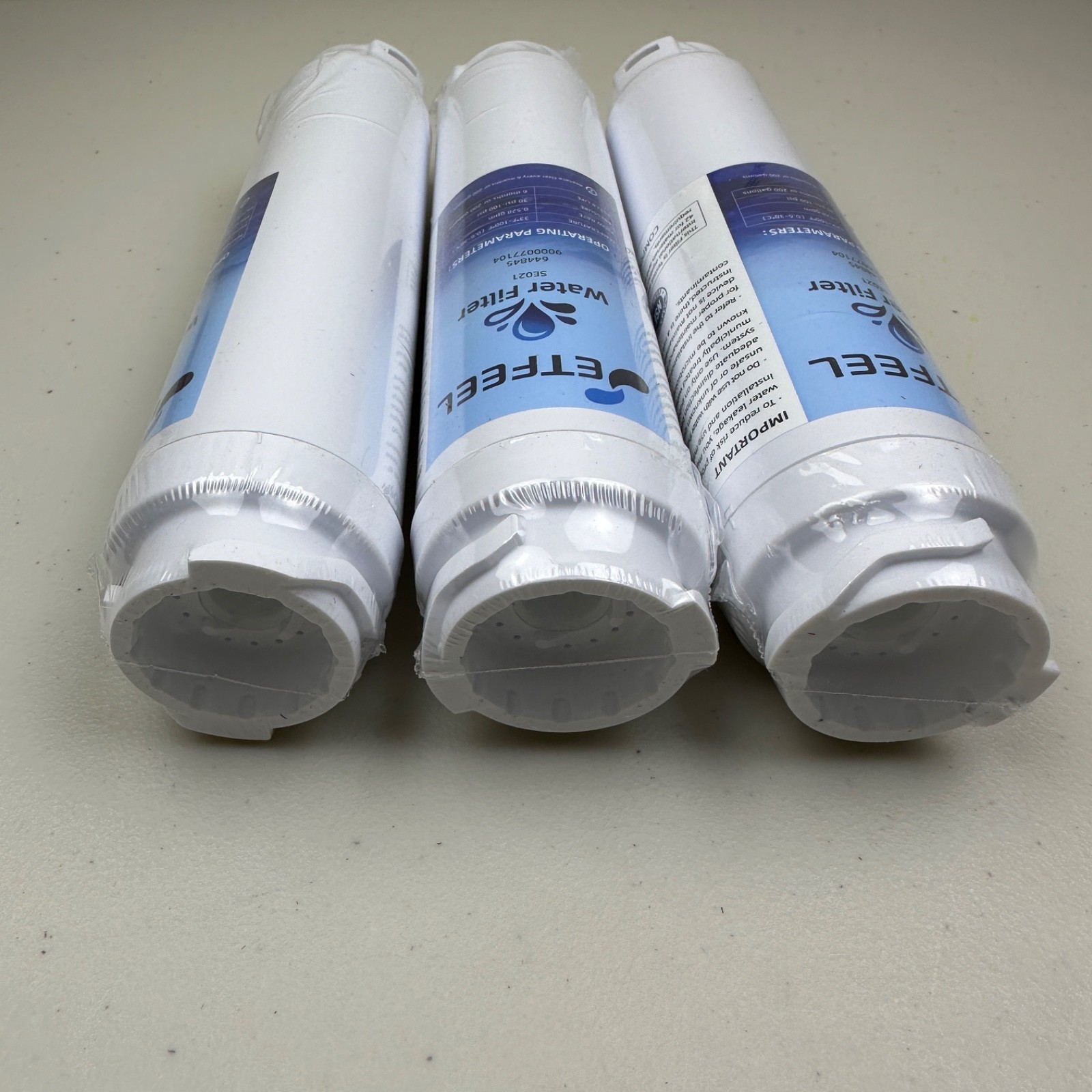 3 PACK SETFEEL SE021 Replacement for Bosch Thermador Ultra-Clarity Water Filter