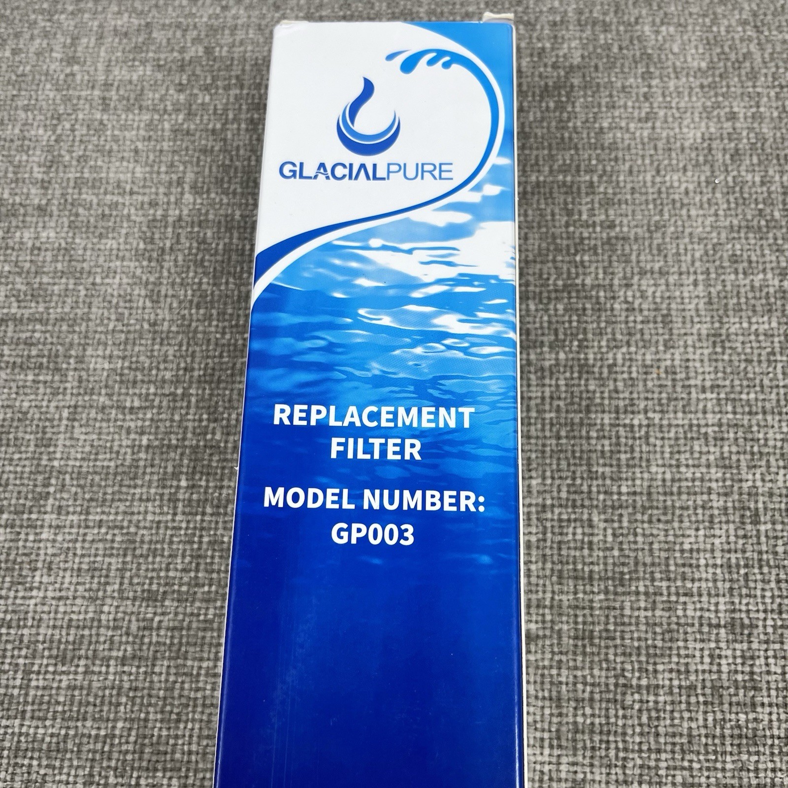 New In Box- Sealed Glacial Pure Replacement Refrigerator Filter Model GP003