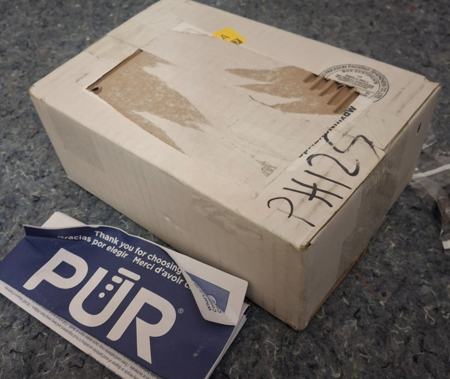 PUR Faucet Mount Water Filtration System FM2500V Gray w/ Pur RF-9999 Filter